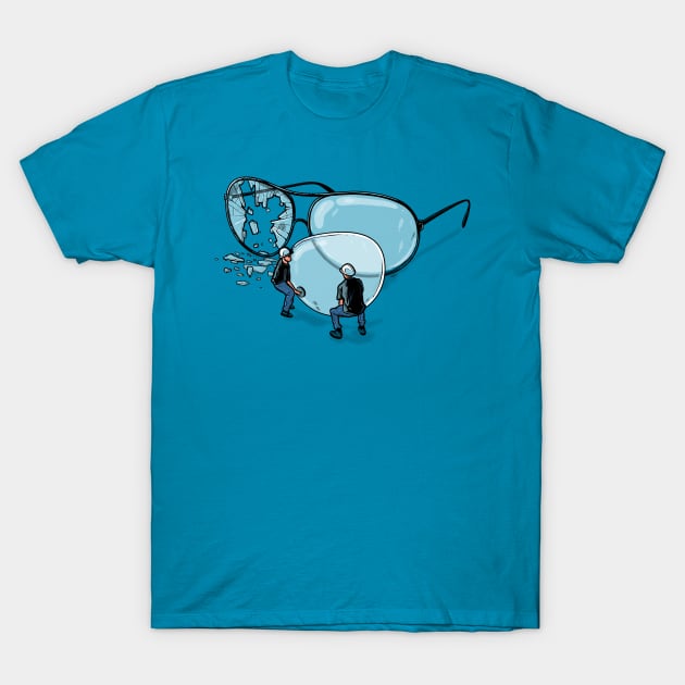 Glasses T-Shirt by raxarts